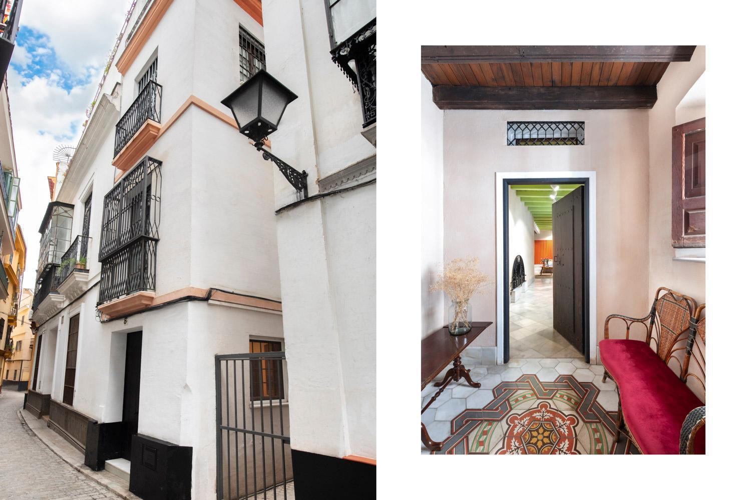 セビリア Almirante Hoyos House With Private Terraceヴィラ エクステリア 写真